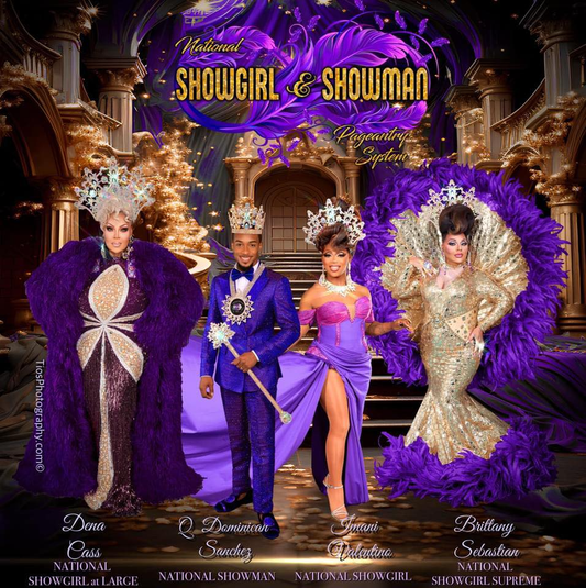 National Showgirl 2026 pageants full court (Mr, Miss, At Large and Supreme) pageant DVD set (Copy)